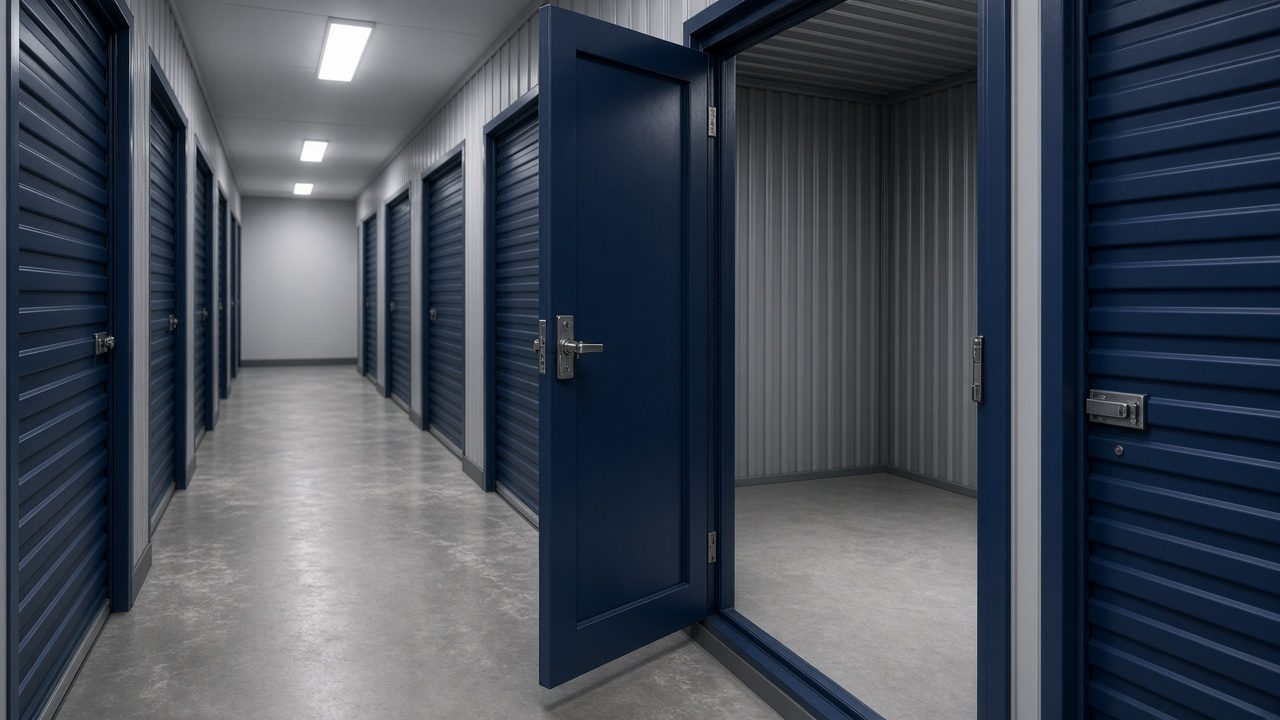 Illustratives Bild — Selfstorage-Box-Tür